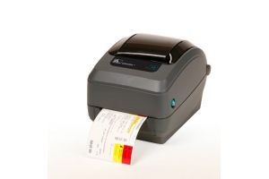 Zebra GX430t labelprinter Thermo transfer 300 x 300 DPI 102 mm/sec Bedraad