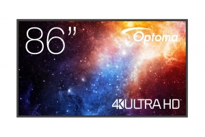 Optoma N3861K Digitale signage flatscreen 2,18 m (86") LED Wifi 450 cd/m² 4K Ultra HD Zwart Android 11 24/7