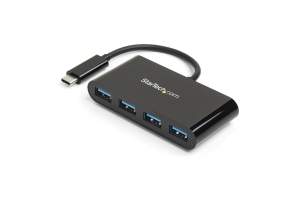 StarTech.com 4 poorts USB 3.0 hub - 5Gbps - USB-C naar 4x USB-A met busvoeding