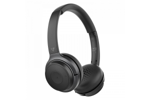 V7 HB600S hoofdtelefoon/headset Draadloos Hoofdband Oproepen/muziek USB Type-C Bluetooth Zwart