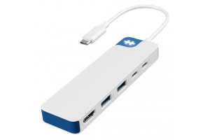 Targus HyperDrive Bedraad USB 3.2 Gen 1 (3.1 Gen 1) Type-C Wit