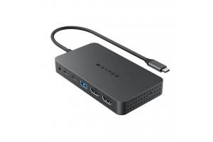 Targus HyperDrive Next Dual Bedraad USB Type-C Grijs