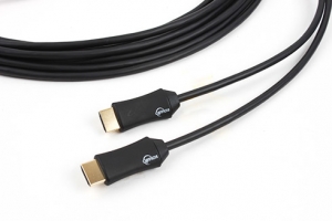 Opticis 20m, 2xHDMI HDMI kabel HDMI Type A (Standaard) Zwart