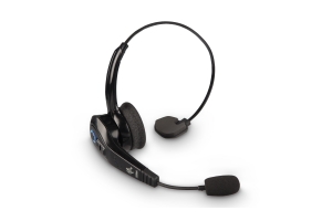 Zebra HS3100-OTH-SB hoofdtelefoon/headset Draadloos Hoofdband Kantoor/callcenter Bluetooth Zwart