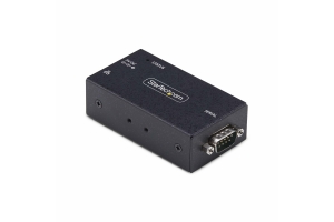 StarTech.com 1-Port Serieel naar Ethernet Adapter, IP Serial Device Server voor Remote RS232 Apparatuur, Muur/DIN Rail Monteerbaar, Metalen Behuizing, RJ45 LAN naar DB9 Converter