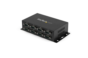 StarTech.com 8-poort USB naar DB9 RS232 Seriële Adapter Hub – Industriële DIN-rail en Wandmontage