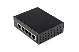 StarTech.com Industrial 5 Port Gigabit PoE Switch 30W Power Over Ethernet Switch Robuuste GbE PoE+ Unmanaged Switch Rugged High Power Gigabit Network Switch IP-30/-40 C to 75 C