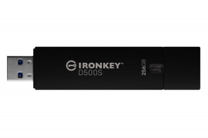 Kingston Technology IronKey 256GB D500S FIPS 140-3 niveau 3 (aangevraagd) AES-256