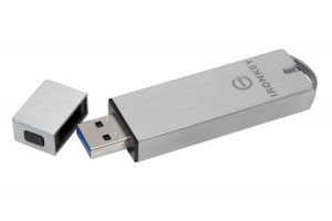 Kingston Technology IronKey 32GB Enterprise S1000 versleutelde USB 3.0 FIPS niveau 3, beheerd