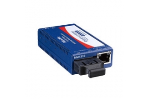 Advantech IMC-350-MM-PS-A netwerk media converter 100 Mbit/s 1300 nm Multimode Blauw