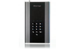 iStorage IS-DT2-256-18000-C-X externe harde schijf 18 TB USB Type-A 3.2 Gen 1 (3.1 Gen 1) Zwart