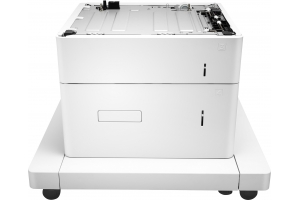 HP LaserJet voor 550 vel en high-capacity invoer voor 2000 vel en standaard