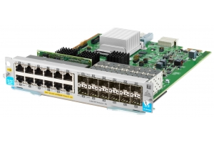 HPE Aruba Networking 12-port 10/100/1000BASE-T PoE+ / 12-port 1GbE SFP MACsec v3 zl2 Module network switch module Gigabit Ethernet