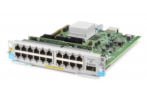 HPE 20-port 10/100/1000BASE-T PoE+ MACsec / 1-port 40GbE QSFP+ v3 zl2 network switch module Gigabit Ethernet