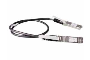 HPE Aruba Networking JD095C InfiniBand en Glasvezelkabel 0,65 m SFP Zwart