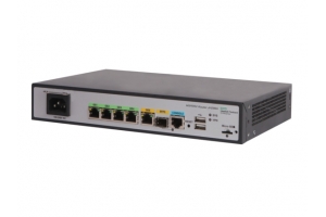 HPE MSR954 1GbE SFP 2GbE-WAN 4GbE-LAN CWv7 bedrade router Gigabit Ethernet Grijs