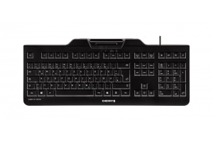 CHERRY KC 1000 SC toetsenbord USB QWERTZ Zwitsers Zwart