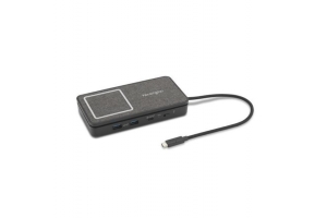 Kensington SD1700P USB-C Dual 4K Portable Mobile Dock with Qi Charging - 100W Power Pass Through