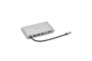 Kensington UH1440P USB-C 5Gbps Dual Video Driverless Mobile Dock – 85W Pass-Through Power – DP/HDMI/VGA
