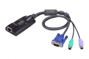 ATEN KA7120 toetsenbord-video-muis (kvm) kabel Zwart