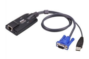 ATEN KA7170 toetsenbord-video-muis (kvm) kabel Zwart