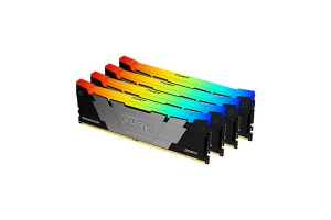 Kingston Technology FURY 64GB 3200MT/s DDR4 CL16 DIMM (set van 4) 1Gx8 Renegade RGB