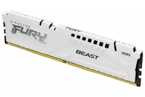 Kingston Technology FURY Beast 32GB 5200MT/s DDR5 CL40 DIMM White XMP