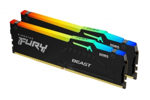 Kingston Technology FURY Beast 64GB 5600MT/s DDR5 CL40 DIMM (set van 2) RGB