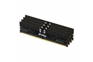 Kingston Technology FURY 128GB 5600MT/s DDR5 ECC Reg CL36 DIMM (set van 4) Renegade Pro XMP
