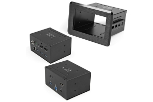 StarTech.com Vergadertafel docking station en aansluitdoos 4K - USB-C/USB-A host - HDMI - 4x USB 60W USB-C Power Delivery RJ45