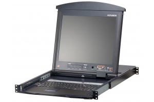 ATEN KL1516AM rack console 43,2 cm (17") 1280 x 1024 Pixels Metaal Zwart 1U
