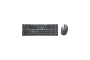 DELL KM7120W toetsenbord Inclusief muis RF-draadloos + Bluetooth QWERTZ Duits Grijs, Titanium