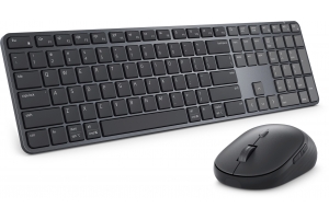 DELL Pro 7 Slim KM726 toetsenbord Inclusief muis Thuis/Werk RF-draadloos + Bluetooth QWERTY US International Zwart
