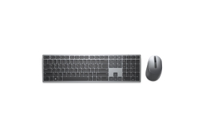 DELL KM7321W toetsenbord Inclusief muis Kantoor RF-draadloos + Bluetooth QWERTY Brits Engels Grijs, Titanium