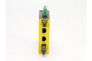 KTI Networks KSD-103-A-SL2 netwerk-switch Fast Ethernet (10/100) Zwart, Geel