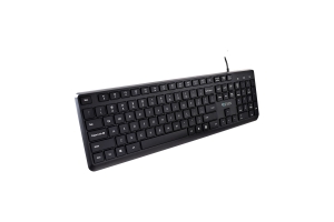 V7 KU350US toetsenbord Universeel USB QWERTY Amerikaans Engels Zwart