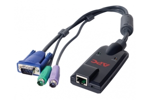 APC KVM-PS2 toetsenbord-video-muis (kvm) kabel Zwart