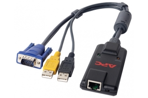 APC KVM-USBVMCAC toetsenbord-video-muis (kvm) kabel Zwart