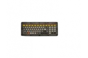 Zebra KYBD-QW-VC70-S-1 toetsenbord Universeel USB QWERTY Amerikaans Engels Zwart, Geel