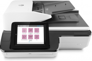 HP ScanJet Enterprise Flow N9120 fn2 Flatbed-/ADF-scanner 600 x 600 DPI A3 Zwart, Wit