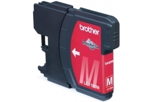 Brother LC-1100M, Magenta Blister Pack inktcartridge Origineel