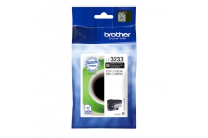 Brother LC3233BK inktcartridge 1 stuk(s) Origineel Normaal rendement Zwart