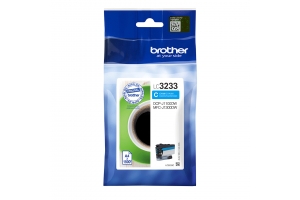 Brother LC3233C inktcartridge 1 stuk(s) Origineel Normaal rendement Cyaan