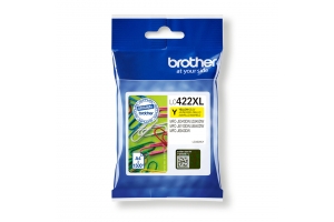 Brother LC-422XLY inktcartridge 1 stuk(s) Origineel Geel