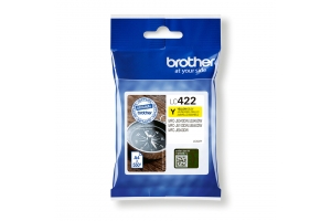 Brother LC-422Y inktcartridge 1 stuk(s) Origineel Geel
