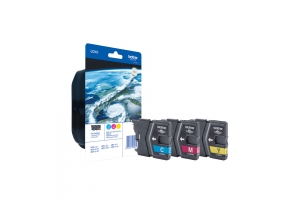 Brother LC985RBWBP inktcartridge 3 stuk(s) Origineel Cyaan, Magenta, Geel