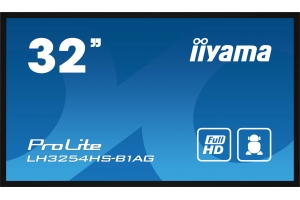 iiyama LH3254HS-B1AG beeldkrant Digitale signage flatscreen 80 cm (31.5") LCD Wifi 500 cd/m² Full HD Zwart Type processor Android 11 24/7