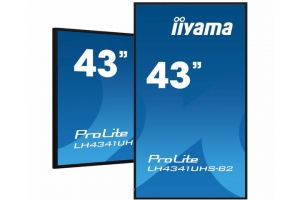 iiyama LH4341UHS-B2 beeldkrant 108 cm (42.5") LCD 500 cd/m² 4K Ultra HD Type processor Android 8.0 18/7
