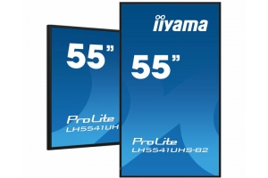 iiyama LH5541UHS-B2 beeldkrant Kiosk-ontwerp 138,7 cm (54.6") LCD 500 cd/m² 4K Ultra HD Zwart Type processor 18/7
