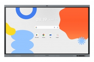 Samsung LH86WAFPLGC interactief whiteboard 2,18 m (86") 3840 x 2160 Pixels Touchscreen Zwart, Grijs
